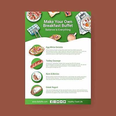 EPS 해외이미지 접시 리플렛 포크 일러스트 수채화 사람없음 식탁보 소시지 나이프 아침식사 냄비 메뉴 메뉴판 오믈렛 뷔페 그릭요거트 해외일러스트 식기 식사 가공식품 칼 솥 계란요리 요거트 파일형식 벡터 이미지허브