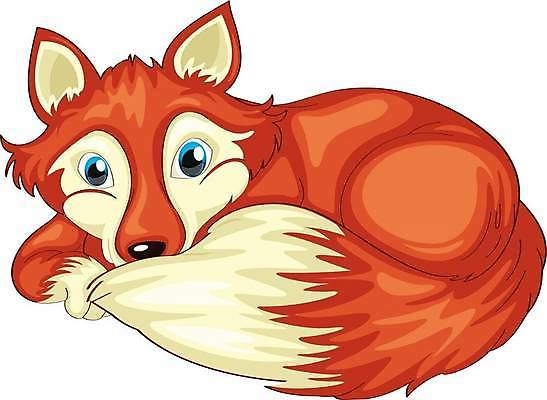 EPS 해외이미지 한마리 일러스트 사람없음 여우캐릭터 해외일러스트 1 동물캐릭터 여우 파일형식 벡터 이미지허브