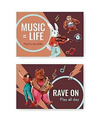 EPS 해외이미지 여자 음악 동물캐릭터 연주 일러스트 노래 곰 한명 들기 이벤트 성인 갈색 콘서트 토끼 색소폰 바이올린 마이크 부엉이 드림캐쳐 성인여자한명만 해외일러스트 일러캐릭터 동물 캐릭터 1 컬러 음향기기 포유류 모션 조류 현악기 문화예술 사람 장식 반려동물 공연 목관악기 여자한명만 성인여자만 파일형식 벡터 이미지허브