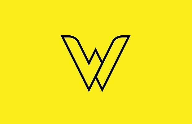 EPS 해외이미지 디자인 알파벳 영어 선 라인일러스트 일러스트 사람없음 노란색 심볼 W 엘리먼트 활자 해외일러스트 문자 컬러 활자판 파일형식 벡터 이미지허브