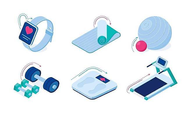 EPS 해외이미지 클립아트 라이프스타일 디자인 스포츠 백그라운드 운동화 일러스트 요가 공 근육 주택 건강 저울 취미 운동복 세트 운동 3D 힘 아령 장비 매트 흰색 몸무게 수집 스마트 손목시계 연습 오브젝트 체육관 런닝머신 칼로리 고립 리프팅 엘리먼트 해외일러스트 웰빙 옷 시계 컬러 신발 컨셉 장신구 건물 생활 운동기구 디지털합성 파일형식 벡터 이미지허브