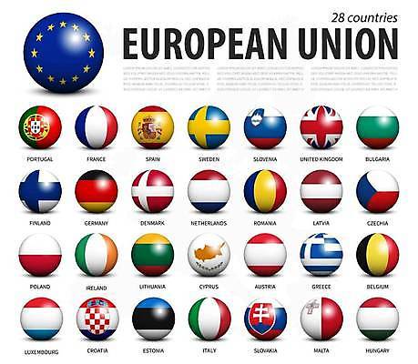 EPS 해외이미지 모양 배너 유럽 백그라운드 지도 일러스트 공 독일 핀란드 빛 세트 세계 글로벌 지구본 3D 유로 프랑스 흰색 깃발 원형 스페인 심볼 그리스 사인 대륙 대리석 광택 크로아티아 헝가리 고립 엘리먼트 여의주 왕국 유럽연합 전국 회원 해외일러스트 도형 나라 컬러 돈 재료 북유럽 디지털합성 동유럽 파일형식 벡터 이미지허브