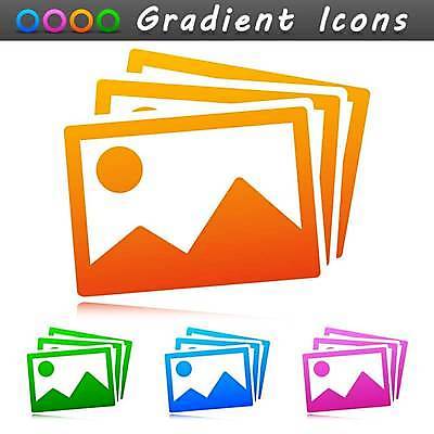 EPS 해외이미지 종이 분홍색 오렌지 일러스트 자연 경사 초록색 파란색 세트 카메라 사진촬영 웹 미술관 앨범 심볼 그림 폴더 UI 포트폴리오 해외일러스트 컬러 인터넷 과일 전자제품 촬영 생태계 파일 파일형식 벡터 이미지허브