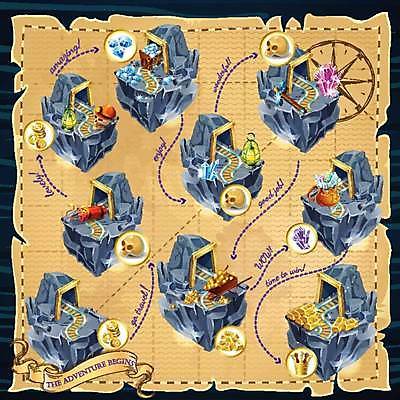 EPS 해외이미지 일러스트 해골 사람없음 그래픽 게임 등불 황금 크리스탈 오브젝트 소재 다이아몬드 광산 다이너마이트 보물지도 엘리먼트 해외일러스트 지도 놀이 조명 뼈 광석 보석 폭탄 파일형식 벡터 이미지허브