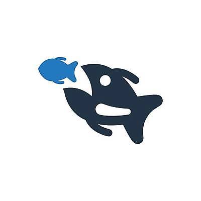 EPS 해외이미지 일러스트 어류 심볼 해외일러스트 수중동물 파일형식 벡터 이미지허브