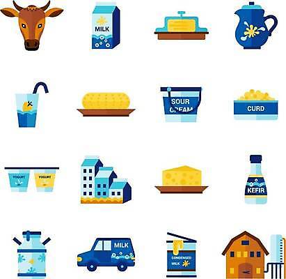 EPS 해외이미지 한마리 일러스트 공장 자동차 잔 치즈 유제품 빨대 사람없음 우유 소 우유병 설탕 크림 요거트 우유통 해외일러스트 1 식기 육상교통 포유류 공업 병_용기 파일형식 벡터 이미지허브
