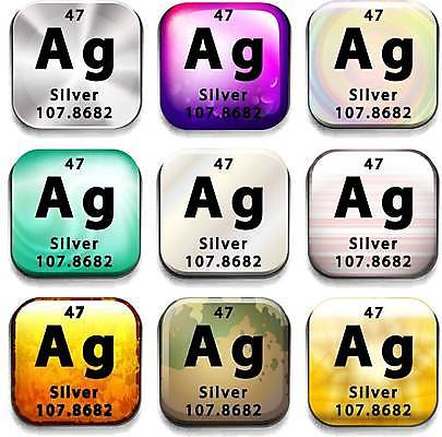 EPS 해외이미지 알파벳 과학 일러스트 사람없음 세트 원소 화학 은색 심볼 정사각형 과학교육 원소기호 해외일러스트 도형 기호 영어 교육 컬러 파일형식 벡터 이미지허브