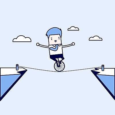 EPS 해외이미지 전신 남자 하늘색 일러스트 팔벌리기 한명 서기 성인 비즈니스맨 비즈니스캐릭터 외발자전거 외줄타기 성인남자한명만 해외일러스트 일러캐릭터 캐릭터 1 비즈니스 모션 사람 파란색 자전거 직장인 묘기 줄타기 남자한명만 성인남자만 파일형식 벡터 이미지허브