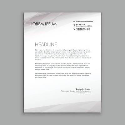 EPS 해외이미지 템플릿 일러스트 비즈니스 사람없음 흰색 모던 심플 겹침 레터헤드 해외일러스트 컬러 파일형식 벡터 이미지허브