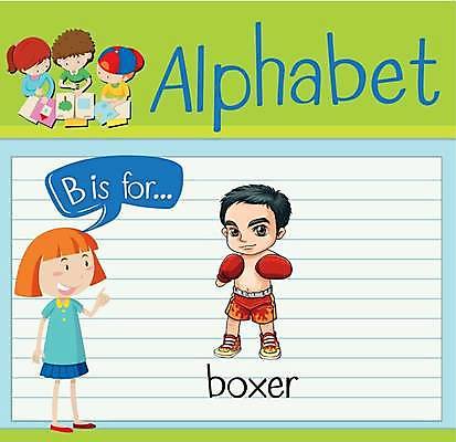 EPS 해외이미지 전신 영어 여자 남자 어린이 말풍선 일러스트 영어교육 소년 여러명 상반신 성인 단어 학습 글러브 가리킴 권투선수 단어공부 단어장 해외일러스트 문자 교육 스포츠용품 장갑 다수 운동선수 사람 손짓 공책 권투 파일형식 벡터 이미지허브