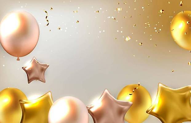 EPS 해외이미지 별 백그라운드 일러스트 프레임 이벤트 사람없음 노란색 파티 축하 생일 화려 초대 꽃가루 풍선 카피스페이스 해외일러스트 자연요소 기념일 컬러 컨셉 공백 가루 파일형식 벡터 이미지허브