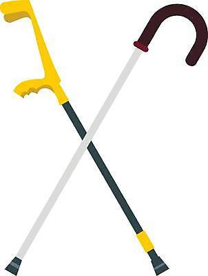 EPS 해외이미지 손 일러스트 지팡이 건강 병원 손잡이 목재 치료 약 걷기 산책 장비 환자 공구 긴급 도움 쌍 막대기 플랫 질병 상처 장애인 사건 테라피 장애 골절 깨짐 돌봄 물리치료 양발 정형외과 지원 치유 헬프 해외일러스트 나무 컨셉 재료 의학 모션 휴식 신체부위 뷰티 도구 파일형식 벡터 이미지허브