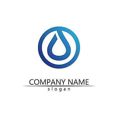 EPS 해외이미지 일러스트 비즈니스 추상 사람없음 파란색 물방울무늬 물방울 기름 심볼 심플 해외일러스트 음식 컬러 무늬 파일형식 벡터 이미지허브