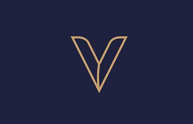 EPS 해외이미지 백그라운드 라인일러스트 일러스트 사람없음 남색 심볼 V 해외일러스트 알파벳 컬러 파일형식 벡터 이미지허브