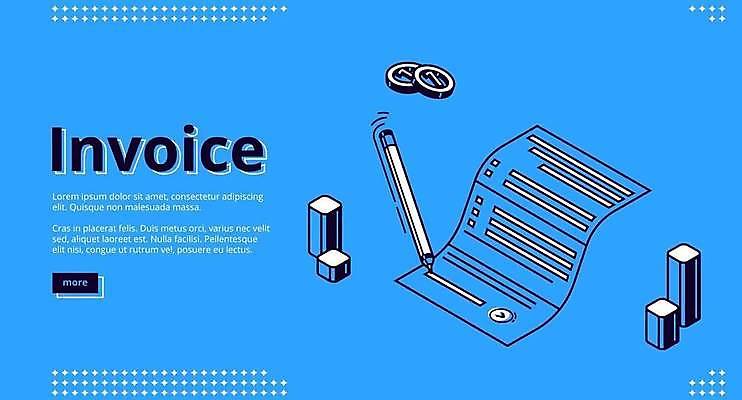 EPS 해외이미지 종이 일러스트 사람없음 파란색 펜 3D 기록 문서 결재 서명 아이소메트릭 계산서 해외일러스트 컬러 비즈니스 필기구 디지털합성 파일형식 벡터 이미지허브