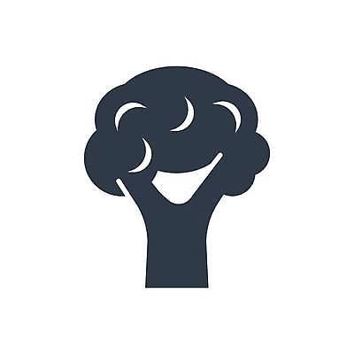 EPS 해외이미지 음식 채소 일러스트 건강 브로콜리 심볼 해외일러스트 파일형식 벡터 이미지허브