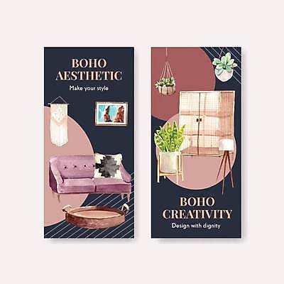 EPS 해외이미지 식물 템플릿 화분 분홍색 가구 액자 일러스트 사람없음 인테리어 소파 바구니 스탠드 장롱 남색 가구점 해외일러스트 디자인 컬러 생활용품 의자 조명 상점 파일형식 벡터 이미지허브