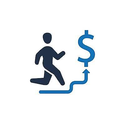 EPS 해외이미지 화살표 일러스트 비즈니스 사람모양 사람없음 계단 달러 상승 오르기 위 해외일러스트 모양 컨셉 돈 모션 방향 파일형식 벡터 이미지허브