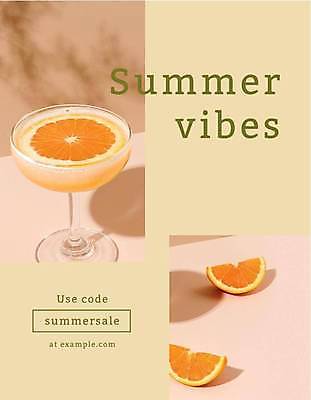 EPS 해외이미지 오렌지 일러스트 사람없음 노란색 칵테일 오렌지주스 칵테일잔 해외일러스트 컬러 술잔 과일 주류 과일주스 파일형식 벡터 이미지허브