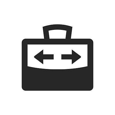 EPS 해외이미지 화살표 서류가방 일러스트 비즈니스 사람없음 선택 방향 기회 해외일러스트 컨셉 가방 파일형식 벡터 이미지허브