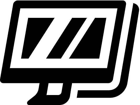 EPS 해외이미지 일러스트 스크린 모니터 심볼 해외일러스트 컴퓨터 파일형식 벡터 이미지허브