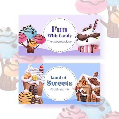 EPS 해외이미지 일러스트 디저트 사람없음 파란색 초콜릿 보라색 달콤 설탕 머핀 원형프레임 과자집 해외일러스트 음식 빵 컬러 프레임 원형 맛 파일형식 벡터 이미지허브