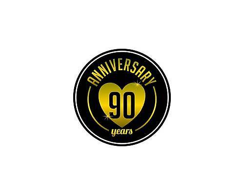 EPS 해외이미지 기념일 일러스트 기념 사람없음 숫자 금색 하트 축하 원형 고급 심볼 해외일러스트 모양 도형 문자 컬러 컨셉 이벤트 파일형식 벡터 이미지허브