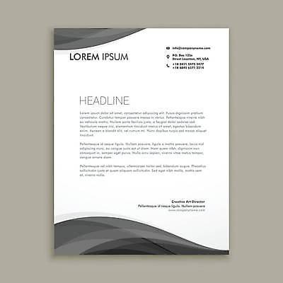 EPS 해외이미지 템플릿 곡선 일러스트 비즈니스 사람없음 회색 흰색 모던 심플 겹침 레터헤드 해외일러스트 선 컬러 파일형식 벡터 이미지허브