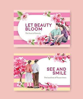 EPS 해외이미지 전신 템플릿 커플 여자 남자 분홍색 잎 데이트 일러스트 서기 앉기 여러명 성인 벚꽃 나뭇가지 벚나무 꽃놀이 성인만 해외일러스트 나무 식물 꽃 컬러 다수 관계 모션 사람 축제 파일형식 벡터 이미지허브