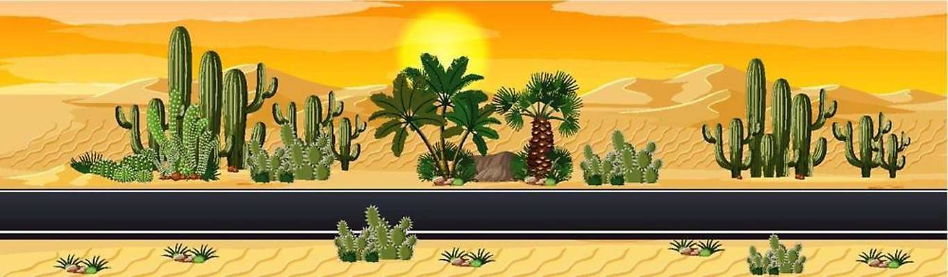 EPS 해외이미지 클립아트 나무 식물 디자인 도로 호수 모래 여행 백그라운드 일러스트 자연 날씨 휴가 거리 선인장 건조 따뜻함 손바닥 미술 풍경 야외 그래픽 물 여름 태양 환경 사막 뜨거움 액체 보행로 만화 모래언덕 그림 장면 사하라 내추럴 해외일러스트 자연요소 손 계절 길 교통시설 아프리카 문화예술 언덕 생태계 파일형식 벡터 이미지허브