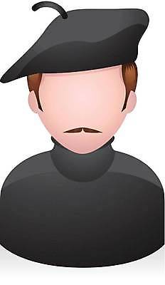 EPS 해외이미지 백인 직업 캐릭터 모자 남자 얼굴 인터넷 일러스트 사람 빛 검은색 페인트 심볼 화가 블로그 인터페이스 아바타 사용자 포럼 해외일러스트 일러캐릭터 서양인 잡화 컬러 신체부위 토론 파일형식 벡터 이미지허브