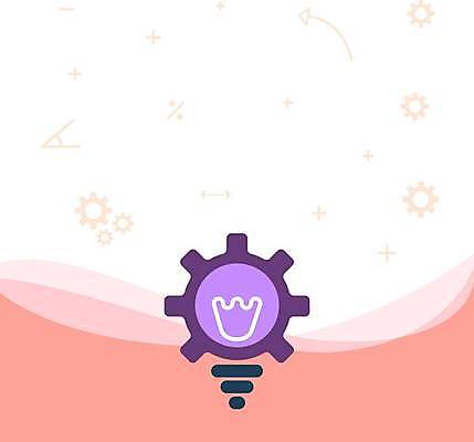 EPS 해외이미지 백그라운드 일러스트 프레임 사람없음 톱니바퀴 수학기호 전구모양 카피스페이스 해외일러스트 모양 기호 전구 공백 파일형식 벡터 이미지허브