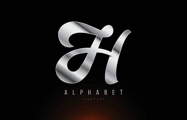 EPS 해외이미지 모양 템플릿 디자인 알파벳 백그라운드 일러스트 회사 비즈니스 금속 회색 고급 은색 편지 심볼 신분 엘리먼트 활자 해외일러스트 영어 컬러 컨셉 재질 활자판 파일형식 벡터 이미지허브