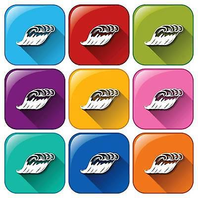 EPS 해외이미지 파도 일러스트 버튼 사람없음 컬러풀 해외일러스트 바다 컬러 파일형식 벡터 이미지허브