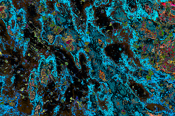 포토 JPG 해외이미지 백그라운드 사람없음 파란색 페인트 질감 유화 해외포토 컬러 미술 파일형식 이미지허브