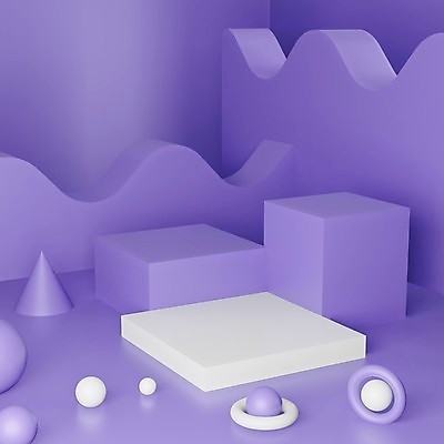 포토 JPG 해외이미지 디자인 백그라운드 사람없음 3D 보라색 공백 무대 단상 엘리먼트 포디움 목업 해외포토 컬러 디지털합성 파일형식 이미지허브