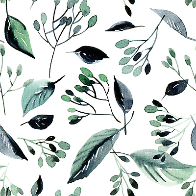 JPG 해외이미지 디자인 줄기 백그라운드 잎 패턴 일러스트 사람없음 패턴백그라운드 번짐 해외일러스트 식물 무늬 파일형식 효과 이미지허브