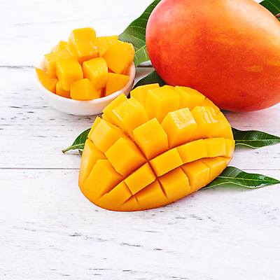 포토 JPG 해외이미지 스튜디오촬영 그릇 나뭇잎 사람없음 노란색 망고 해외포토 식기 컬러 잎 실내 열대과일 파일형식 이미지허브