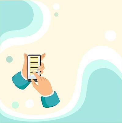 EPS 해외이미지 손 백그라운드 일러스트 프레임 들기 신체부위 스마트폰 카피스페이스 해외일러스트 모션 사람 핸드폰 스마트기기 공백 파일형식 벡터 이미지허브