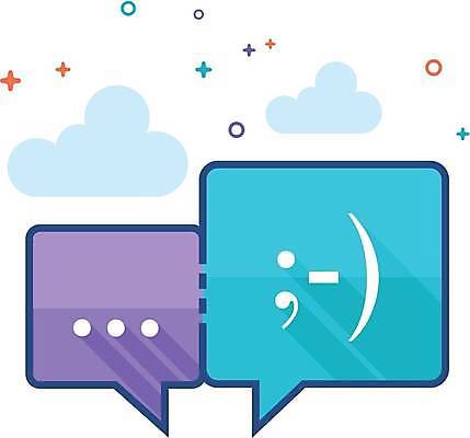 EPS 해외이미지 클립아트 디자인 행복 일러스트 통신 대화 그림자 그래픽 픽토그램 거품 메시지 플랫 프런트 심볼 오브젝트 사인 심플 윤곽 헬프 네트워킹 해외일러스트 감정 말하기 도움 네트워크 파일형식 벡터 이미지허브