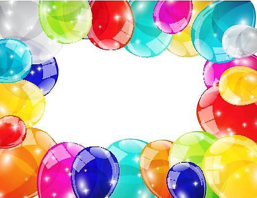 EPS 해외이미지 일러스트 사람없음 컬러풀 이벤트용품 풍선 해외일러스트 컬러 이벤트 오브젝트 파일형식 벡터 이미지허브