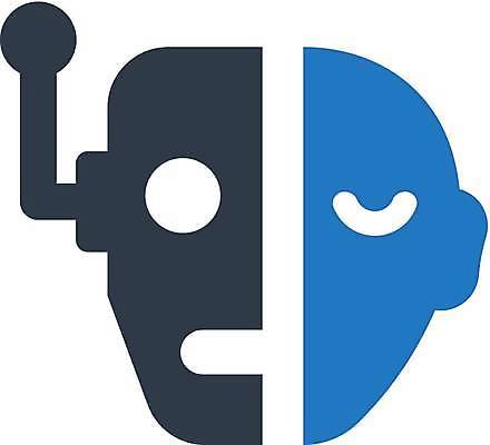 EPS 해외이미지 일러스트 심볼 뇌 인공 지능 AI_인공지능 해외일러스트 파일형식 벡터 이미지허브