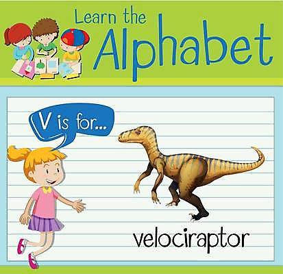 EPS 해외이미지 전신 영어 여자 남자 어린이 말풍선 일러스트 영어교육 소년 여러명 상반신 단어 학습 공룡 손뻗기 단어공부 벨로키랍토르 어린이만 단어장 해외일러스트 문자 교육 다수 파충류 모션 사람 공책 파일형식 벡터 이미지허브