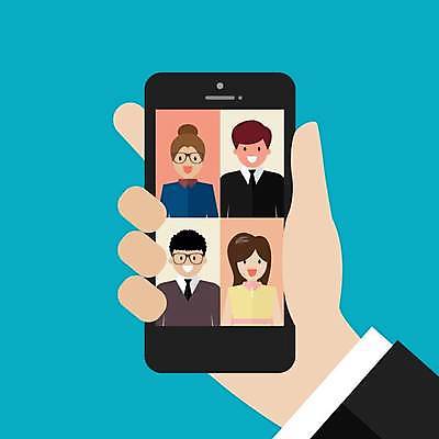 EPS 해외이미지 손 일러스트 비즈니스 모션 사람모양 들기 신체부위 스마트폰 해외일러스트 모양 사람 핸드폰 스마트기기 파일형식 벡터 이미지허브