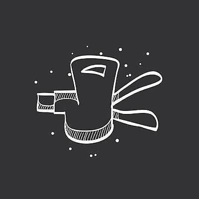 EPS 해외이미지 일러스트 사람없음 자전거 검은색 자전거부품 해외일러스트 컬러 바이크 부속품 파일형식 벡터 이미지허브