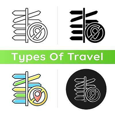 EPS 해외이미지 여행 일러스트 사람없음 행선지 금지 표지판 방향 위치 해외일러스트 알림판 파일형식 벡터 이미지허브