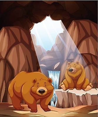 EPS 해외이미지 클립아트 동물 행복 야생동물 백그라운드 일러스트 곰 자연 미술 풍경 야외 그래픽 물 갈색 어둠 폭포 바위 개울 동굴 그림 클립 암초 사암 지하 내추럴 석회암 옛날 지질학 해외일러스트 자연요소 교육 감정 컬러 포유류 문화예술 강 암석 돌 생태계 파일형식 벡터 이미지허브