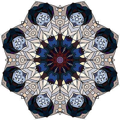 EPS 해외이미지 선 패턴 일러스트 추상 사람없음 그림 만다라 젠탱글 해외일러스트 무늬 파일형식 벡터 이미지허브