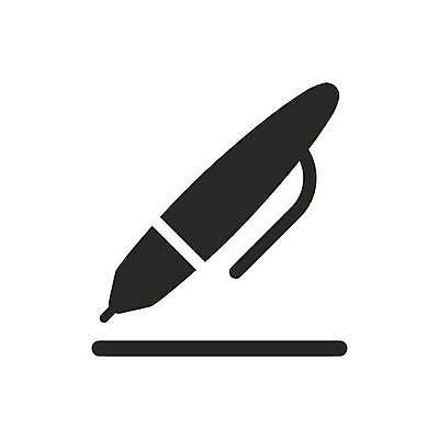 EPS 해외이미지 일러스트 비즈니스 사람없음 펜 기록 해외일러스트 필기구 파일형식 벡터 이미지허브