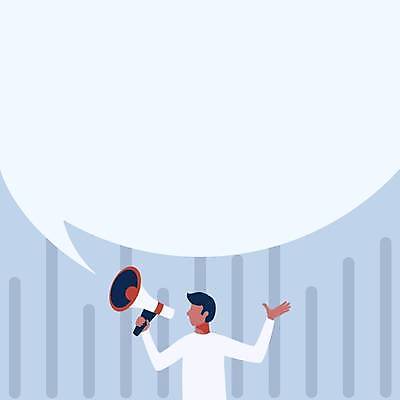 EPS 해외이미지 남자 백그라운드 말풍선 일러스트 비즈니스 대화 한명 들기 성인 손들기 확성기 외침 잡기 비즈니스맨 발표 메시지 성인남자한명만 카피스페이스 해외일러스트 1 모션 말하기 사람 소리 공백 직장인 남자한명만 성인남자만 파일형식 벡터 이미지허브